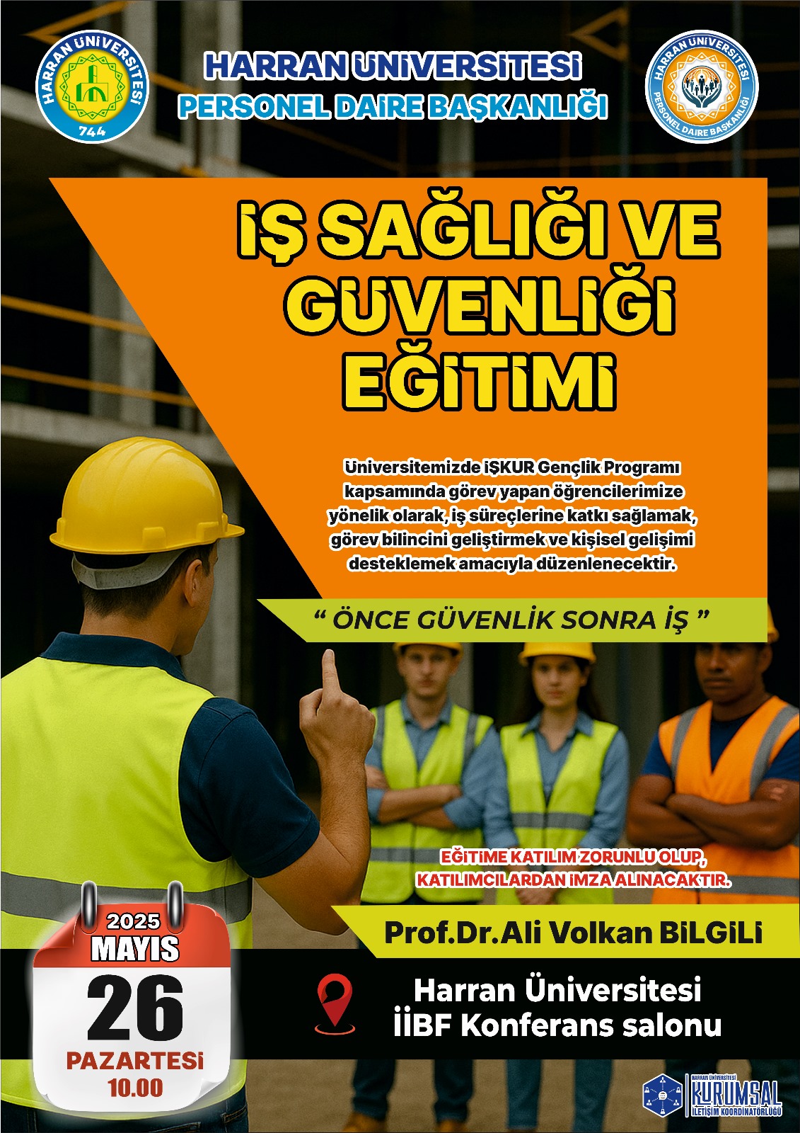ÖĞRENCİLERİMİZE İŞKUR GENÇLİK PROGRAMI KAPSAMINDA MESLEK EDİNDİRME EĞİTİMLERİ VERİLMEYE BAŞLANDI.